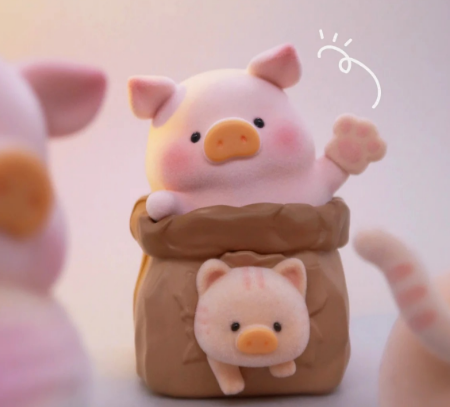 Lulu the Piggy Caturday lovely dolls