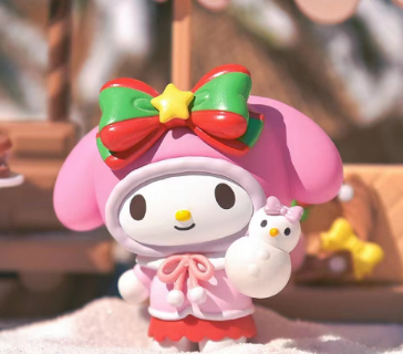 Sanrio Christmas market dolls