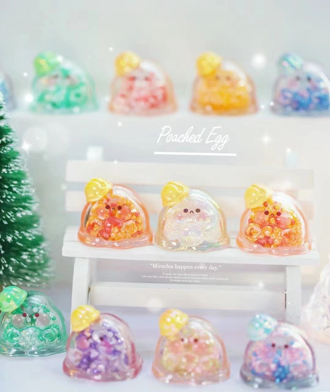 Bubble ege mini shiny dolls【1box get 5pcs】