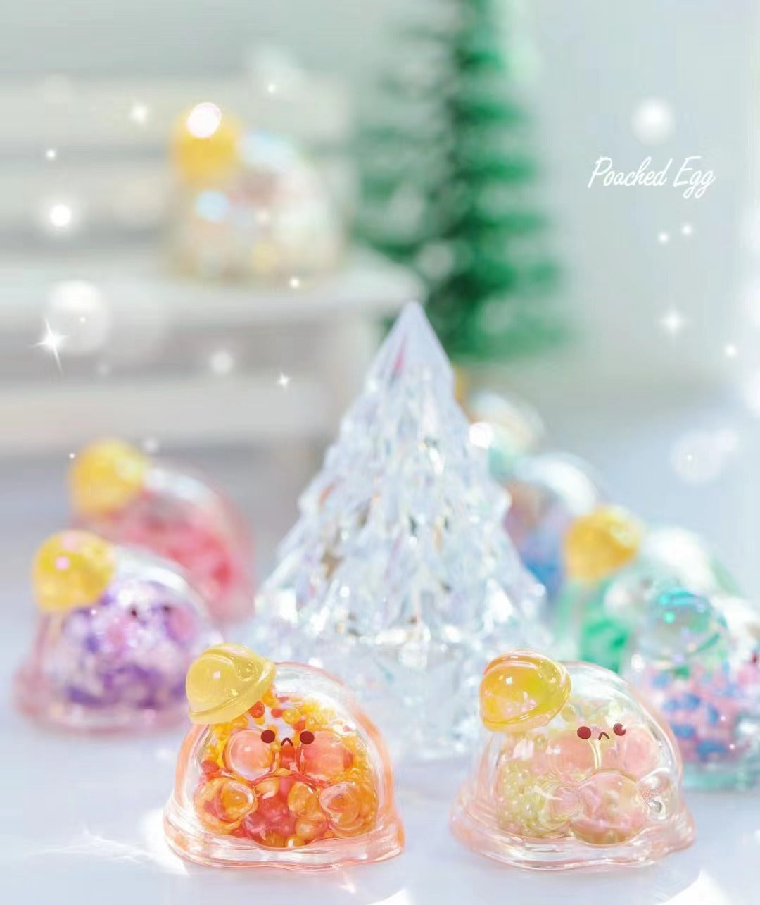 Bubble ege mini shiny dolls【1box get 5pcs】