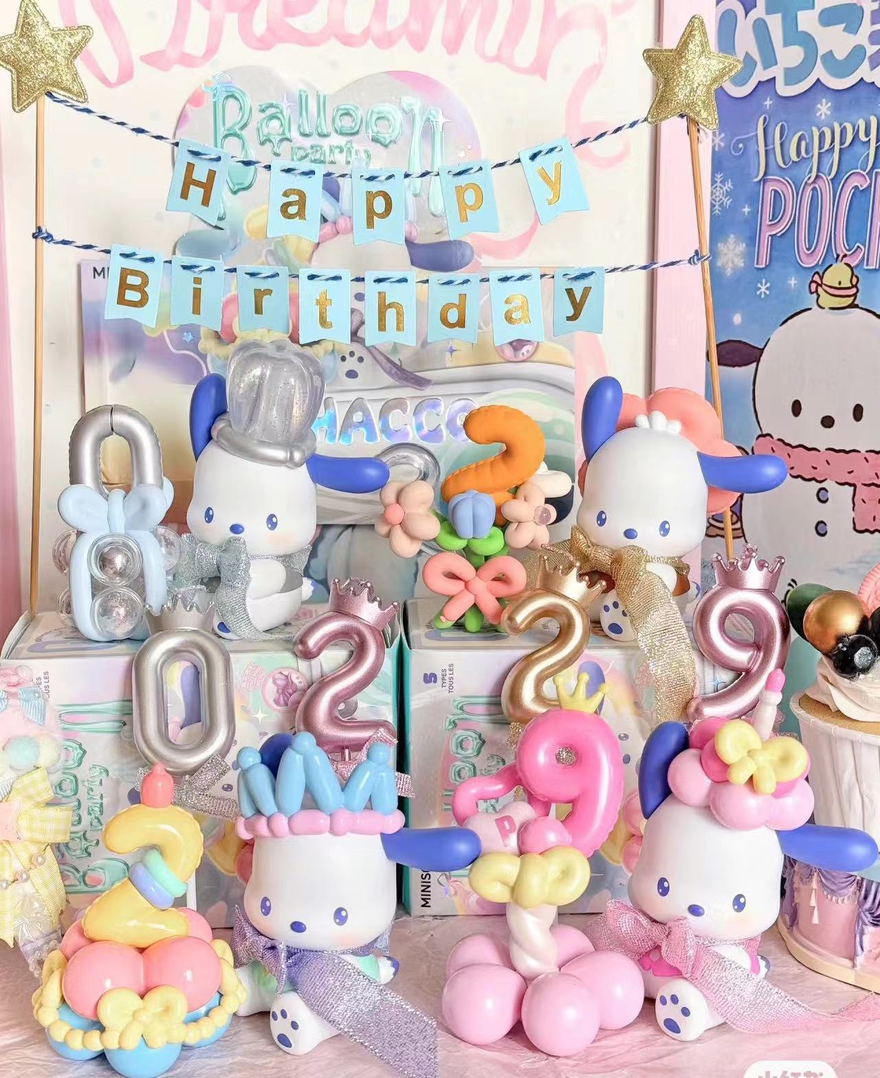 Pochacco balloon rave party cutie doll