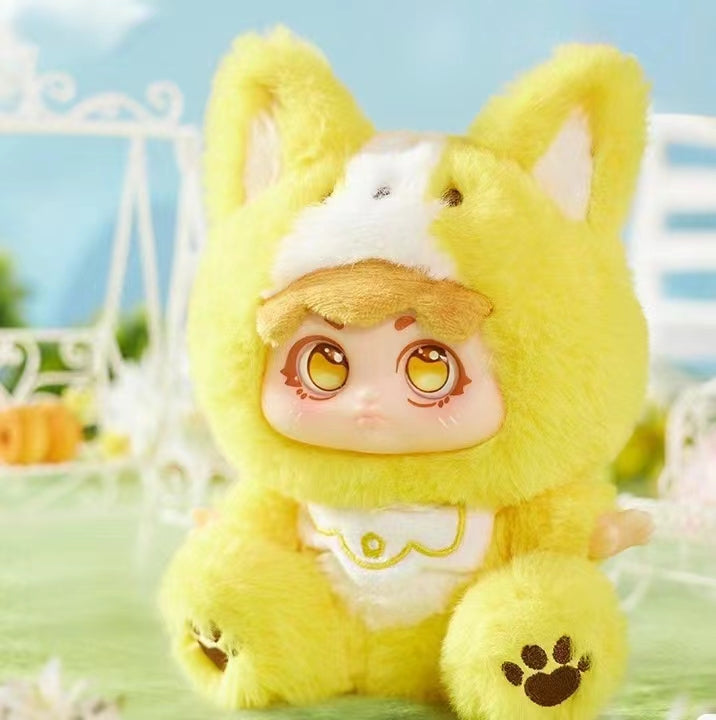 Animal garden party plush doll