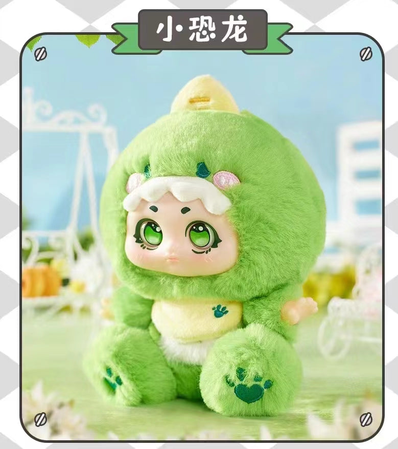 Animal garden party plush doll