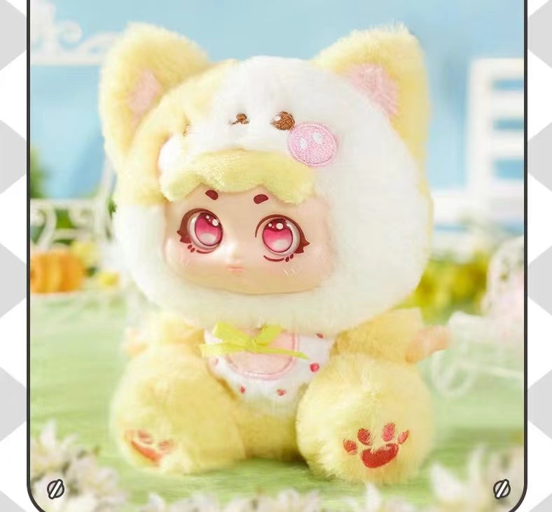 Animal garden party plush doll