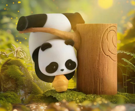 panda rollrol climb tree doll