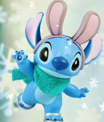 Stitch Winter bunny custom dolls