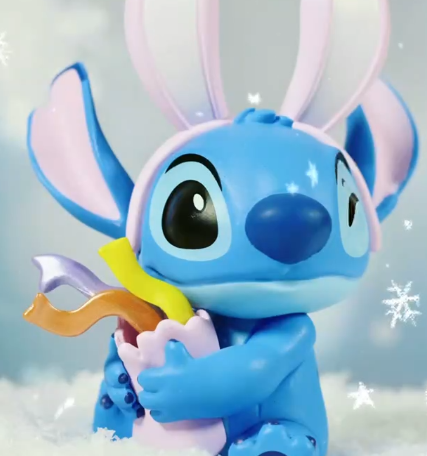 Stitch Winter bunny custom dolls