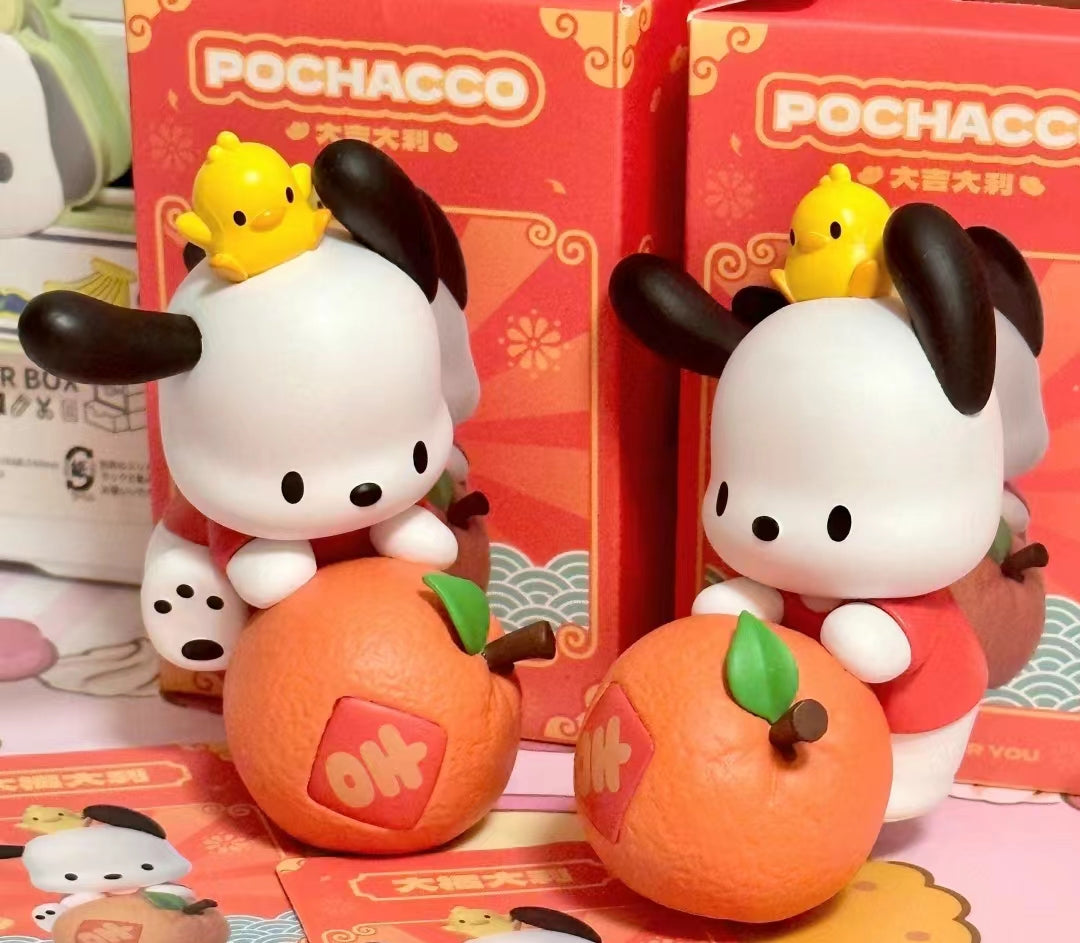 pochacco orange dolls