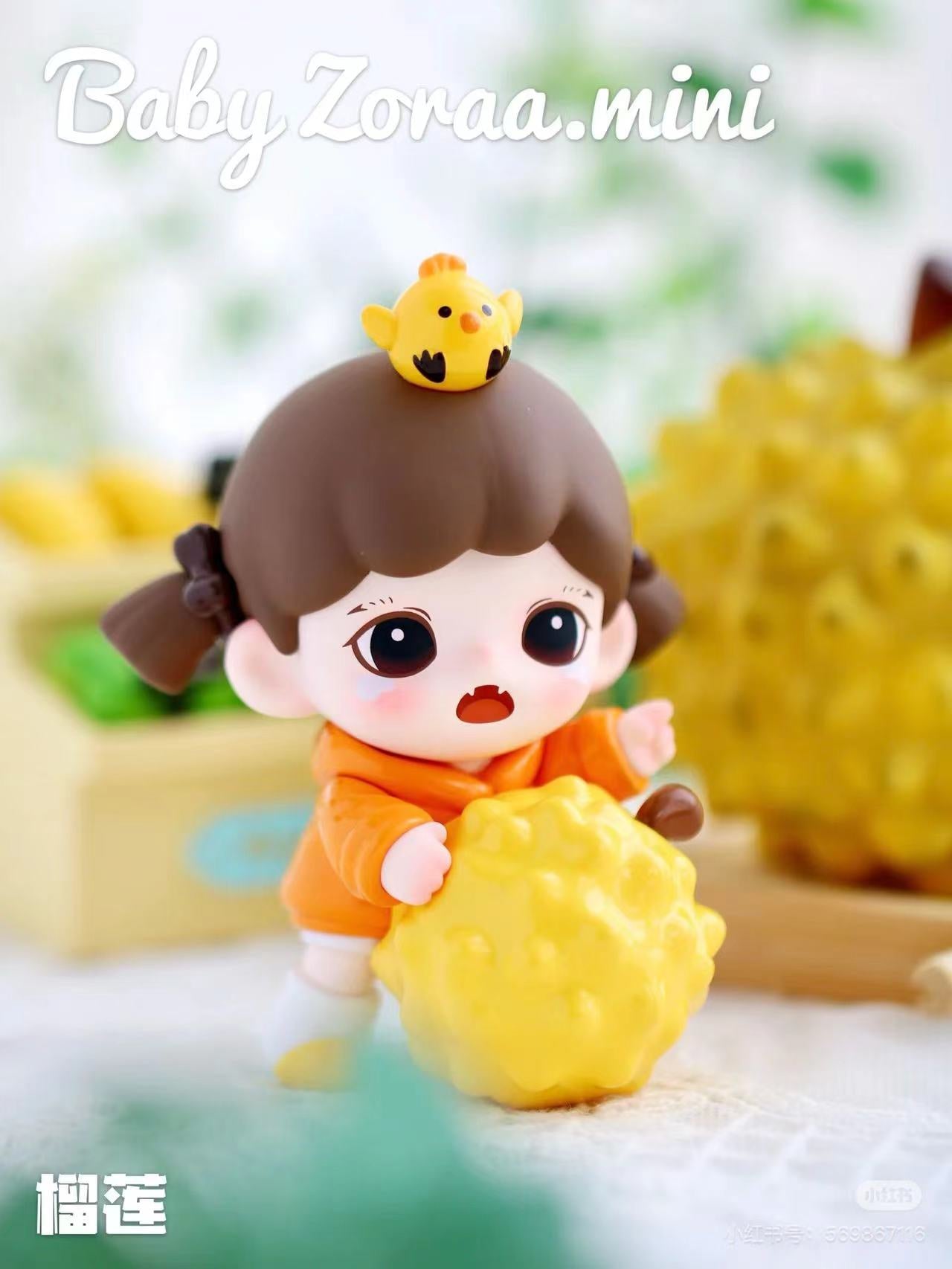 Baby Zora I love eating fruit series dolls