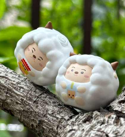 Pleasant goat and bigbig wolf mini bean dolls